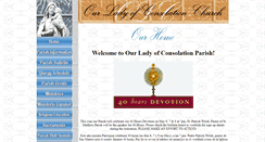 Desktop Screenshot of consolationtacony.org