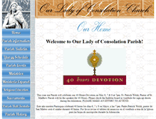 Tablet Screenshot of consolationtacony.org